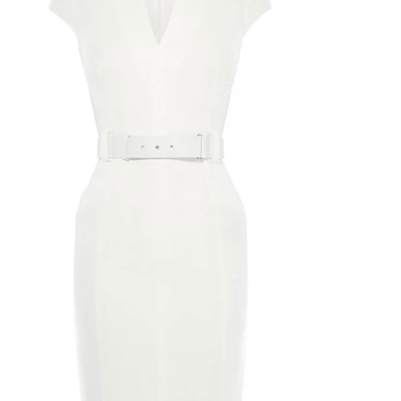 Karen Miller white sleeveless Forever dress size 6 - Picture 2 of 3